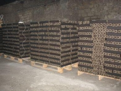 Fuel briquettes of sunflower husk €0