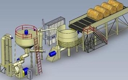 Straw shredding and pellets production equipment set €0