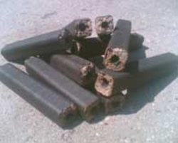 Sunflower husk briquettes from Ukraine Poltava 500-1500 tons €0